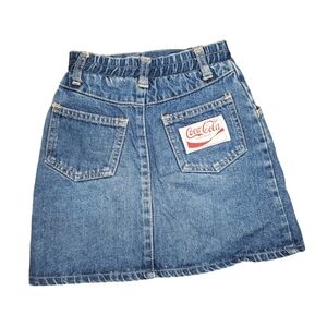 Coca Cola vintage 1986 Demin skirt size s 4-5